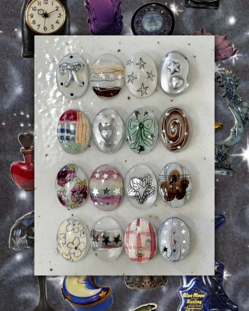 RORO Knock Knock Witch's shop 8pc collection - Ink + topping gel
