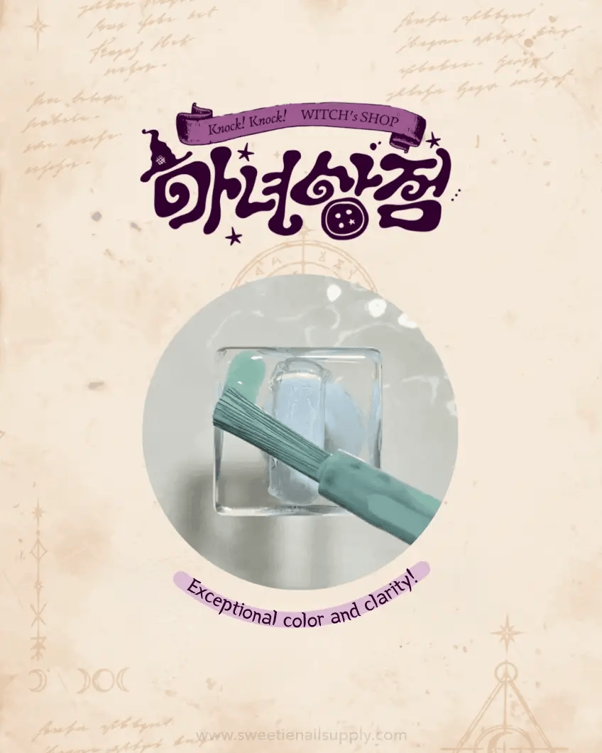 RORO Knock Knock Witch's shop 8pc collection - Ink + topping gel