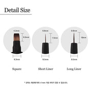 Mostive Mildang ll Brushes - Square/Long Liner/Short Liner