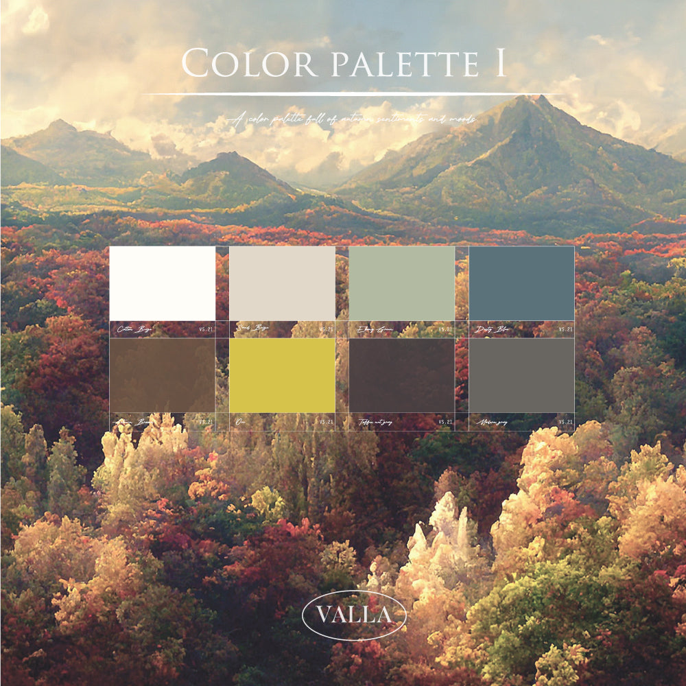 Valla Colour Palette l
