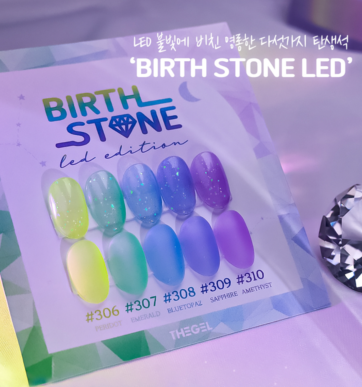 THE GEL Birthstone collection