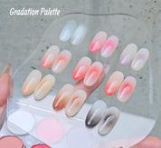 BONNIEBEE PINK Gradation palette - Aura/ombre/marble