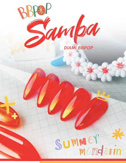 DIAMI BB Pop Samba - the perfect summer colour