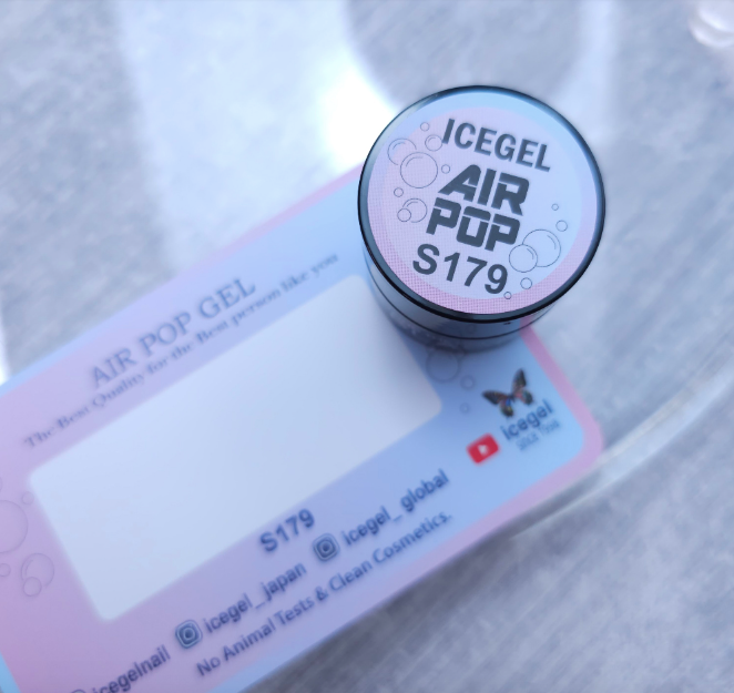 ICE GEL Air pop gel - for bubble nails