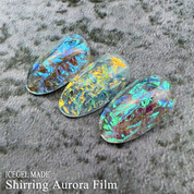 ICE GEL shirring aurora film - 3 colours