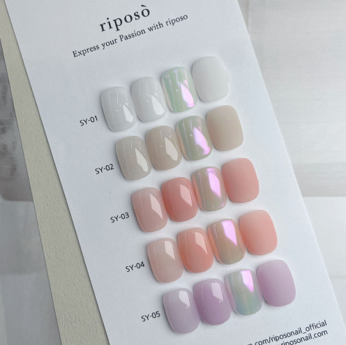 RIPOSO Love Love Syrup 5pc collection - No wipe syrup gel