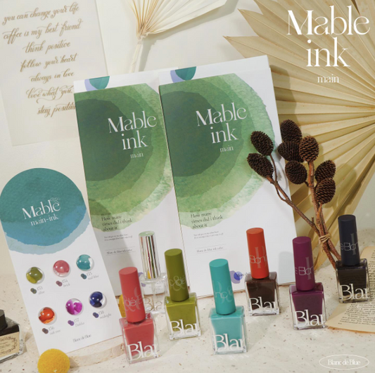 BLANC DE BLUE Mable ink 6pc collection