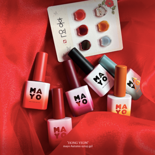 MAYO Hong yeon 6pc collection - Syrup gel + art glitter