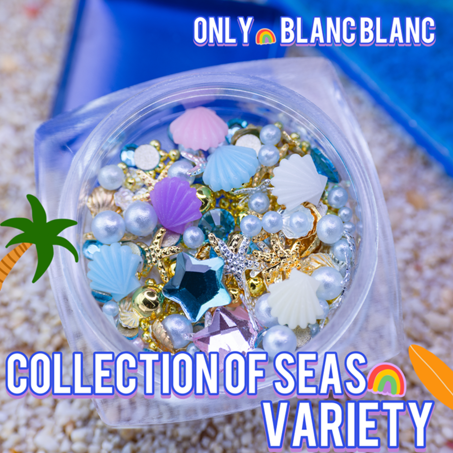 BLANC BLANC Collection of seas charm set