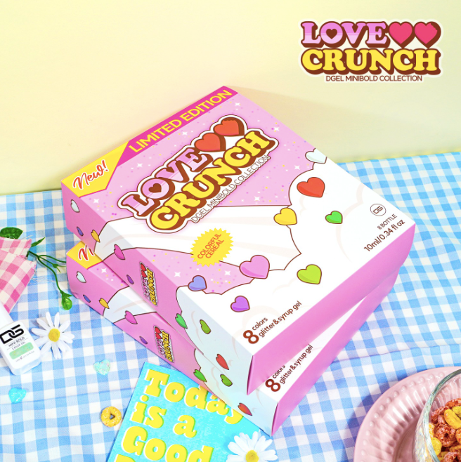DGEL Love Crunch 8pc collection (14 FREE)
