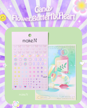 MAKE.N Candy Flower Butterfly Heart Stickers