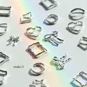 MAKE.N Embo line parts - 27pc charm set (2 colours)