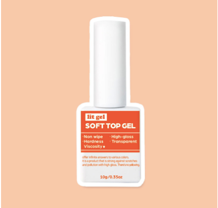 IT'S LIT NAIL Soft top gel - no wipe