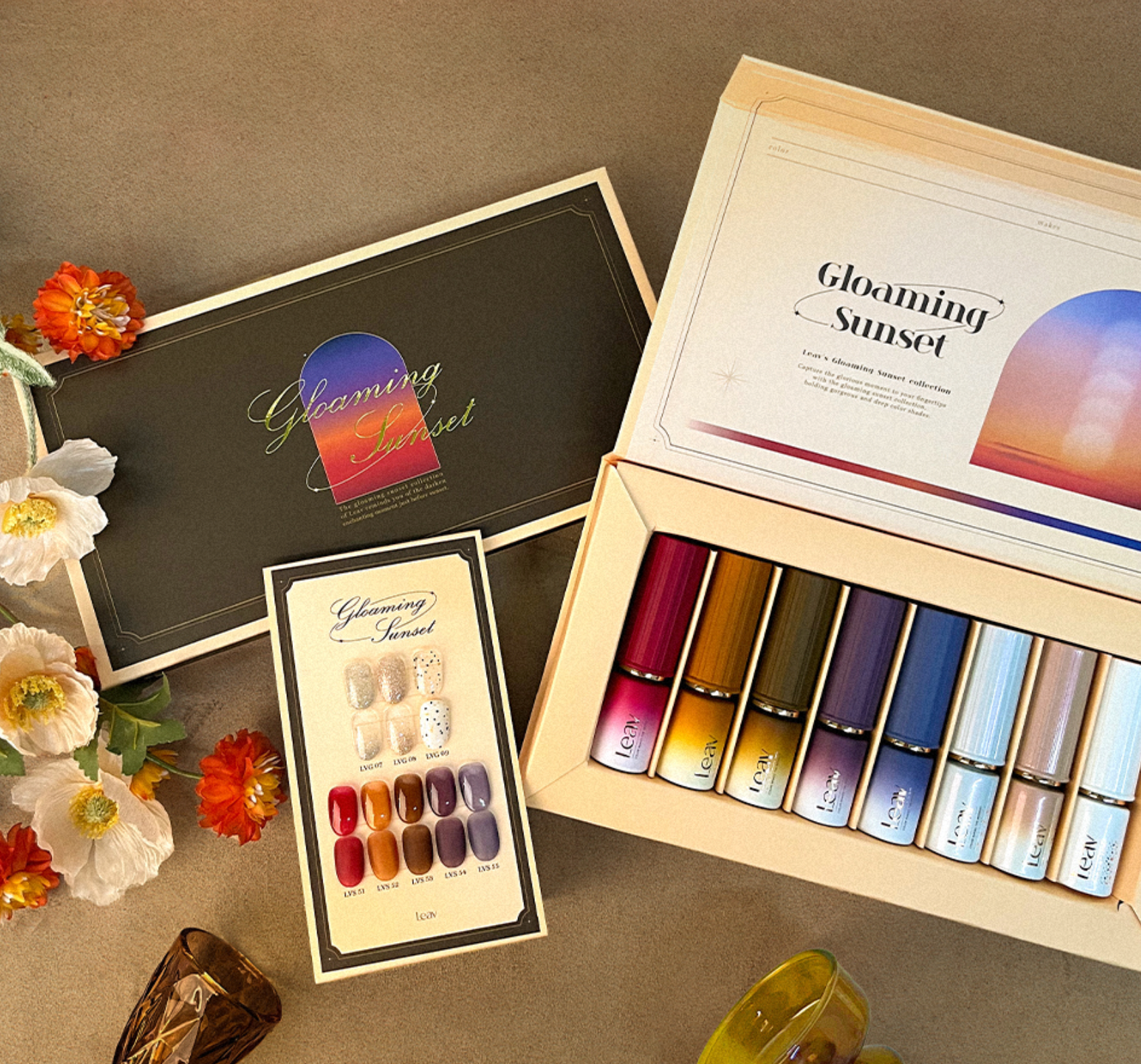 Leav Gloaming sunset - individual/collection