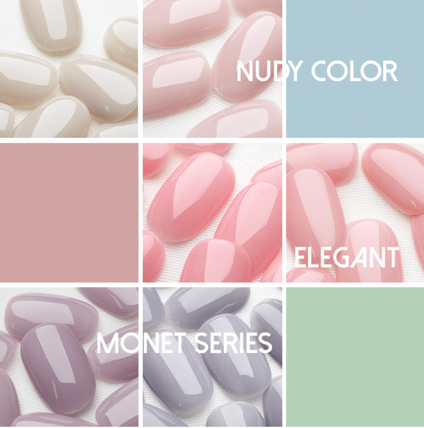 DIAMI Fresh 3.0 Monet's palette 10pc collection - HEMA FREE