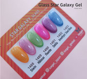 ICE GEL Glass Star galaxy - magnetic cat eye gel