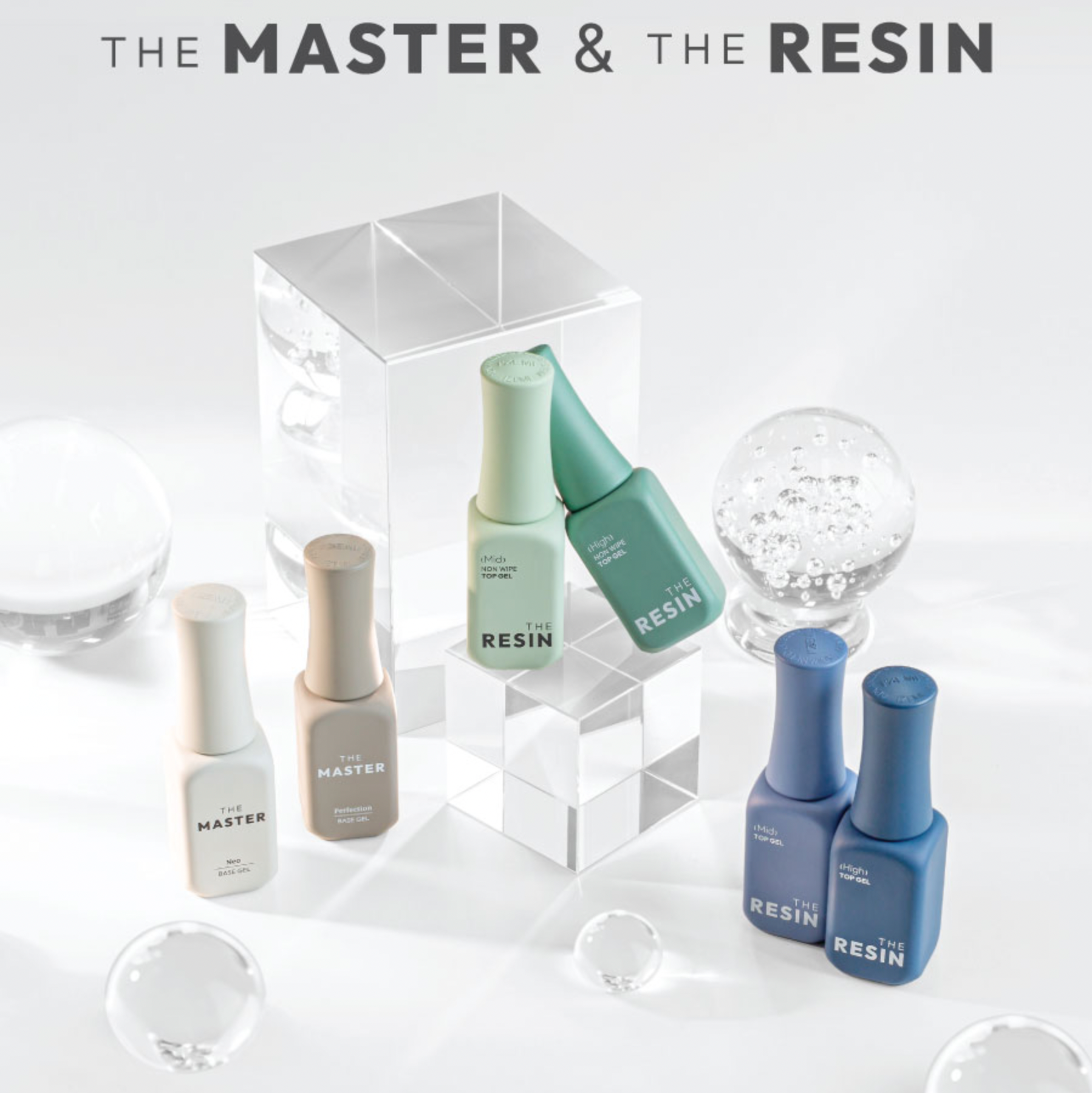 IZEMI The Master & The Resin - Base/No wipe top/Top 4 types