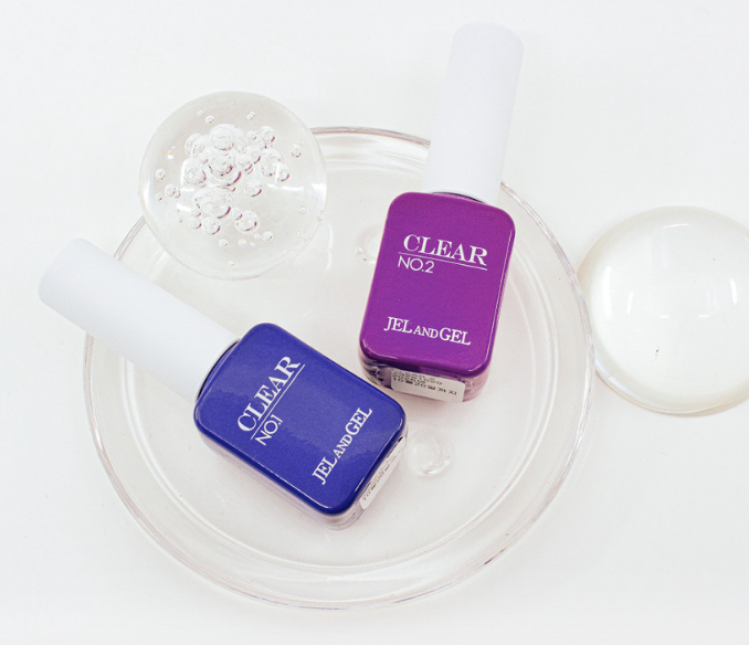 JEL and GEL Clear gel - 2 types