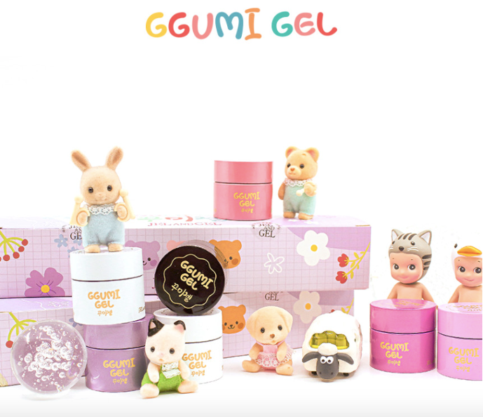 JEL and GEL Ggumi gel - 3D Embo gel 10 colours | HEMA FREE