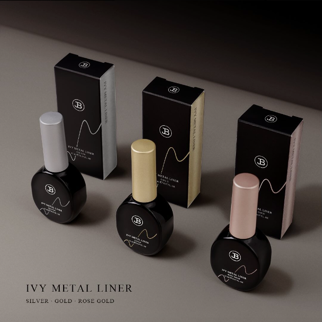 JIN.B ivy metal liner gel - 3 colours 11ml