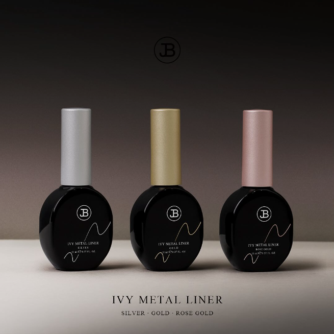 JIN.B ivy metal liner gel - 3 colours 11ml