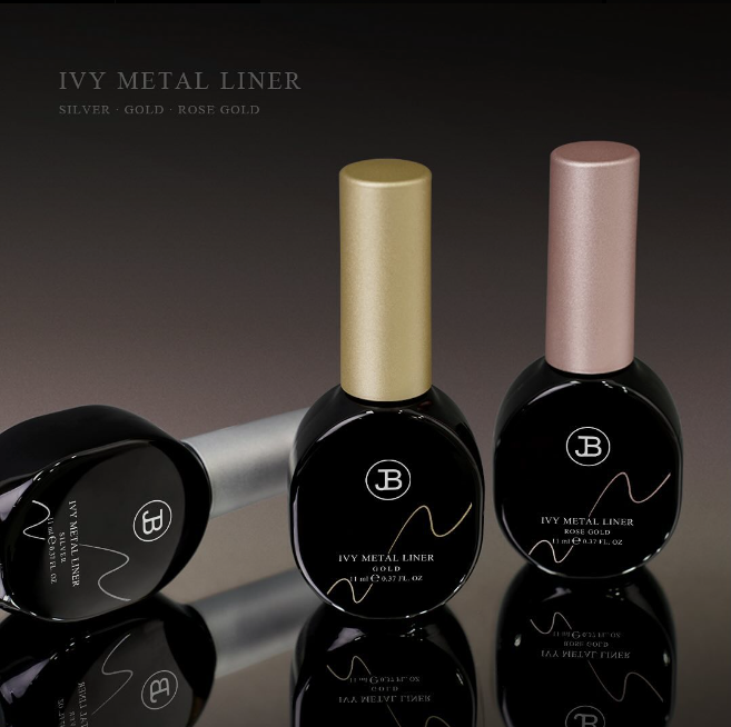 JIN.B ivy metal liner gel - 3 colours 11ml