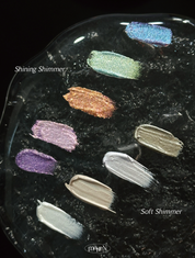 Make.N Shimmer cream nuance gel palette - no wipe