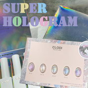 CLODI Super hologram magnetic gel 5 colours - individual/collection