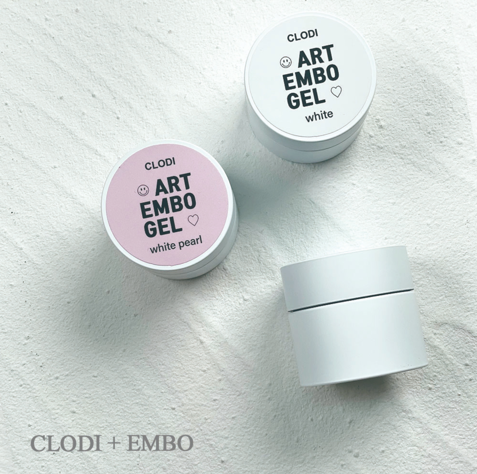 CLODI 3D Art Embo gel - 3 colours