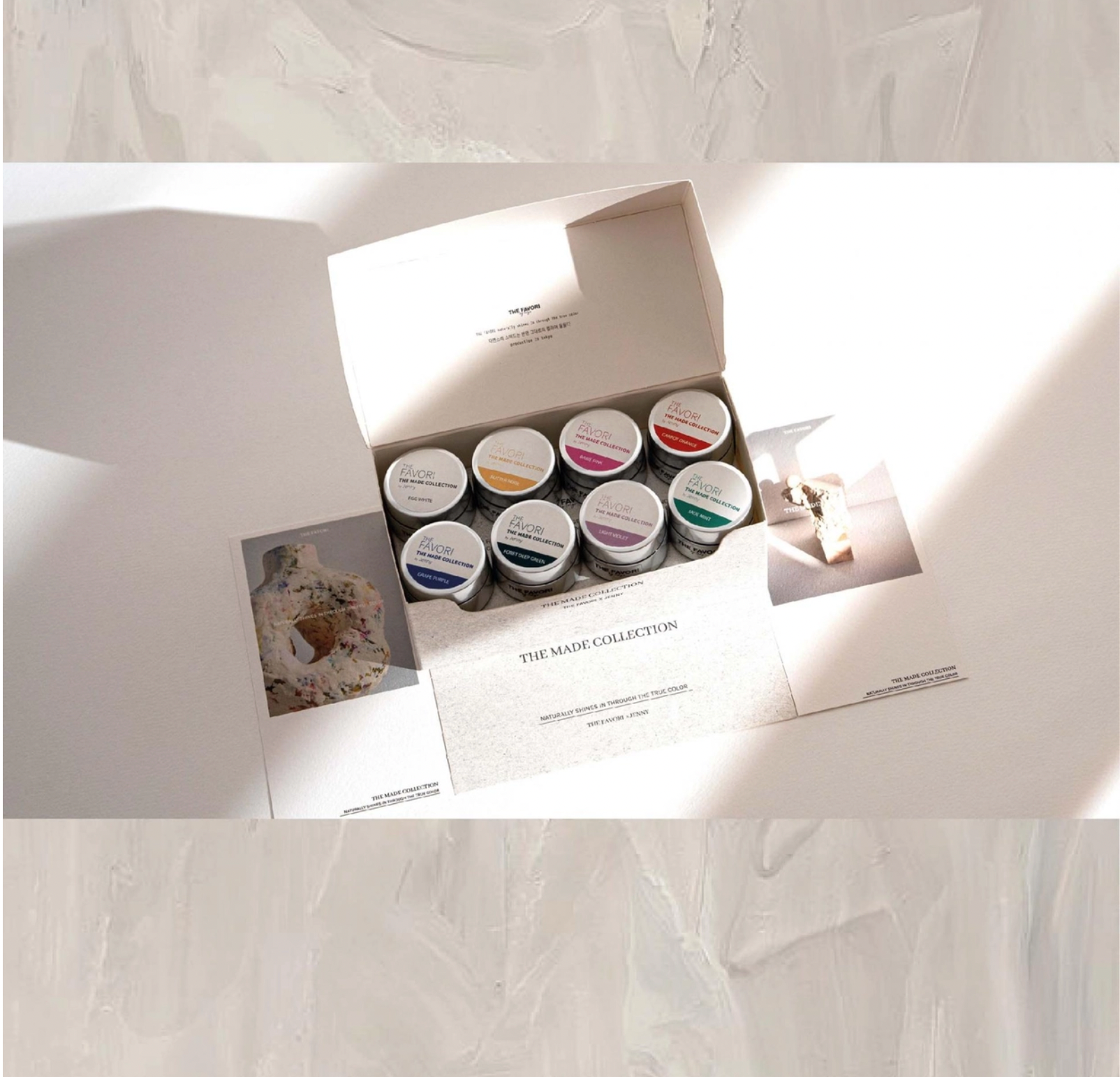 THE FAVORI x JENNY The made gel collection ver.1 - 8pc set – Luna THE FAVORI x JENNY The made gel collection ver.1 - 8pc set – Luna
