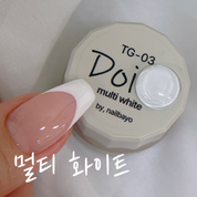 NAILBAYO - Doi Tong gel TG03 | No wipe multi white