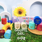 JEL and GEL Ggumi gel Vivid edition - 3D Embo gel 10 colours | HEMA FREE