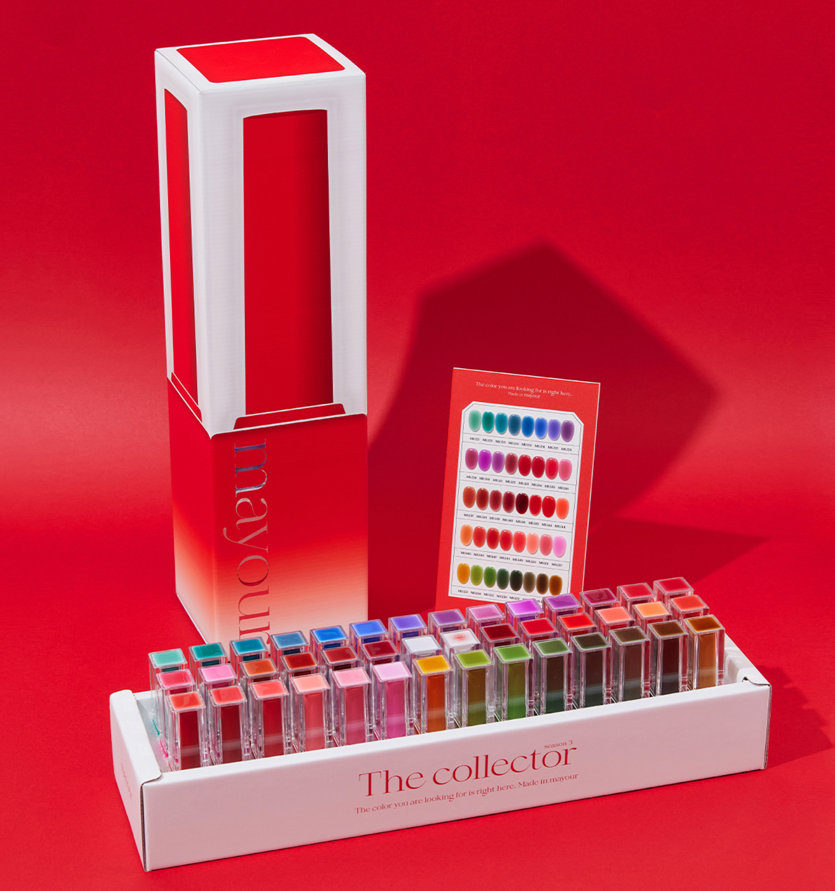 Mayour Color Syrup Gel Display Rack Mayour Color Syrup Gel Display Rack