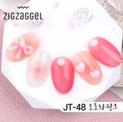 JELLO JELLO Zig Zag 3D Gel (No-wipe) - new aurora pearl series JT47-49