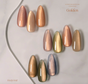 MAYOUR Golden 10pc collection - Magnetic cat eye gel