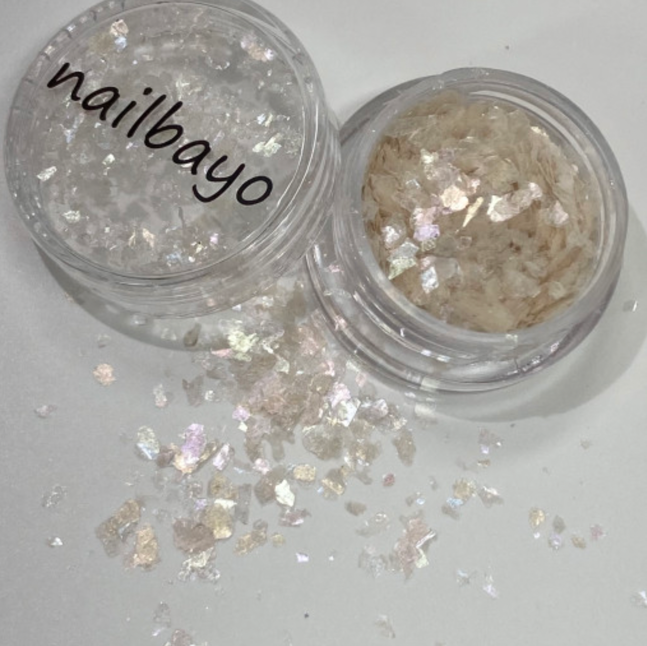 NAILBAYO - Doi Jagaelitter | shell flake glitter