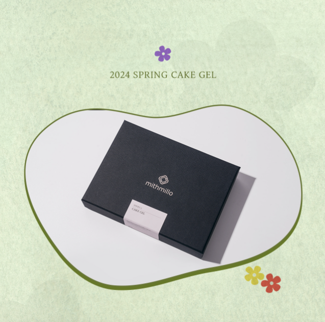 MITHMILLO Cake gel series 1 - Flower 5pc collection