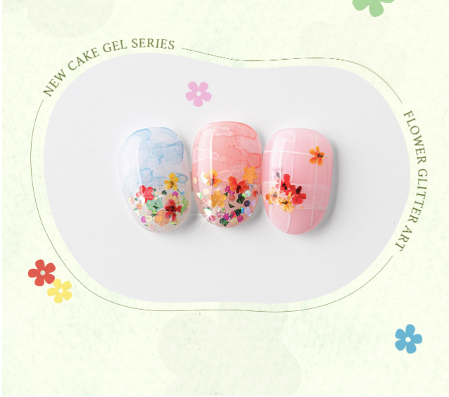 MITHMILLO Cake gel series 1 - Flower 5pc collection