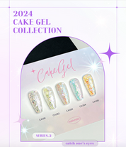 MITHMILLO Cake gel series 2 - Flake glitter