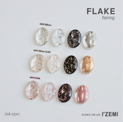 IZEMI Flake pairing (Ink type) - Pink