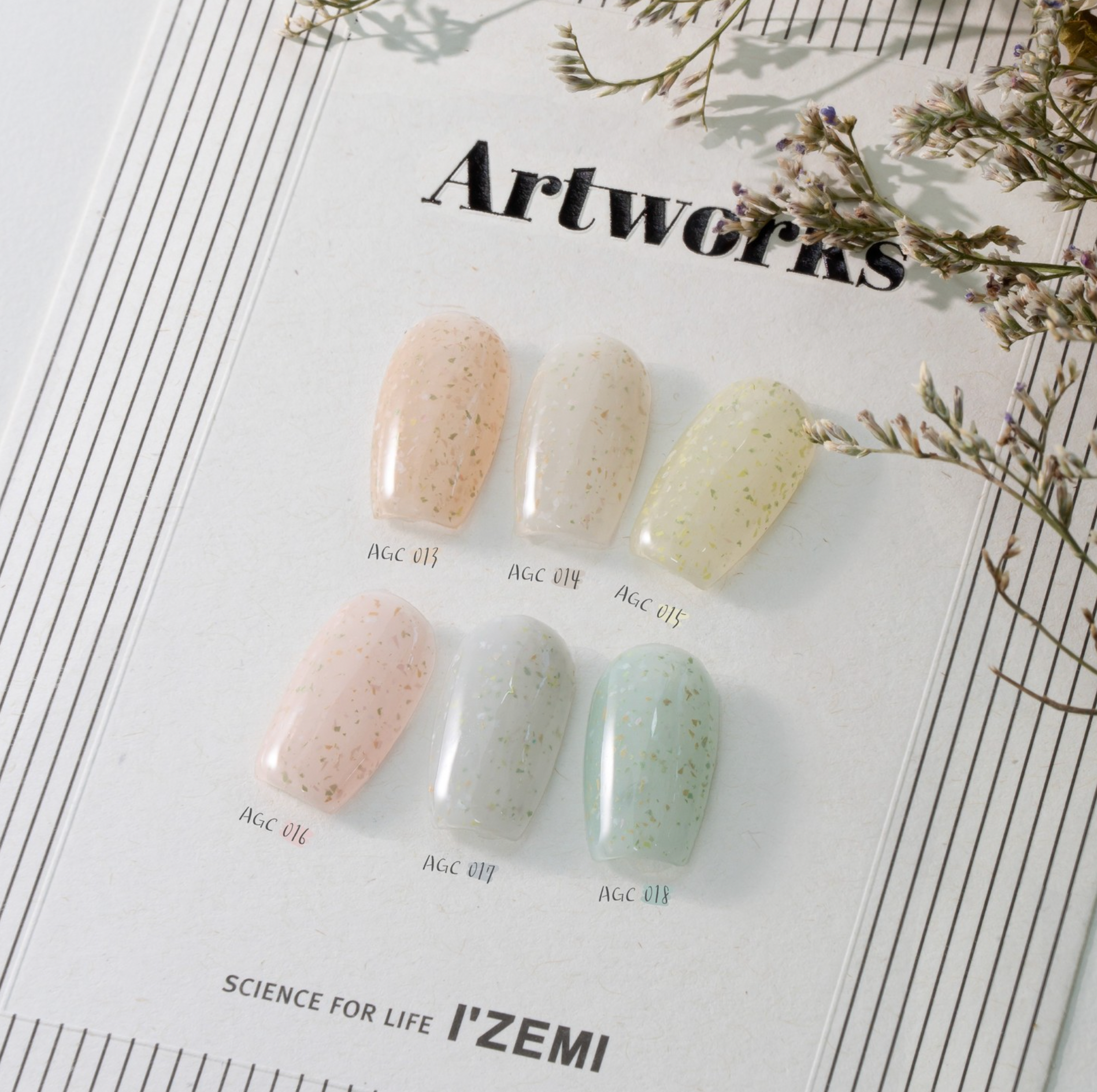 IZEMI Artworks - Wild flower 6pc collection