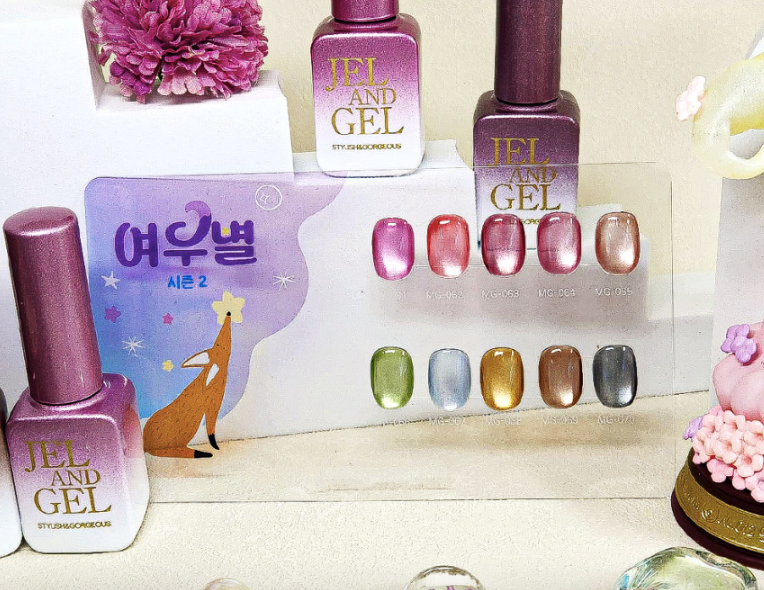 JEL and GEL Fox Star Gel season 2 10pc collection - Silky magnetic gel