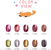 JEL and GEL Fox Star Gel season 2 10pc collection - Silky magnetic gel