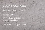 AMINGO Lucky top gel - no wipe