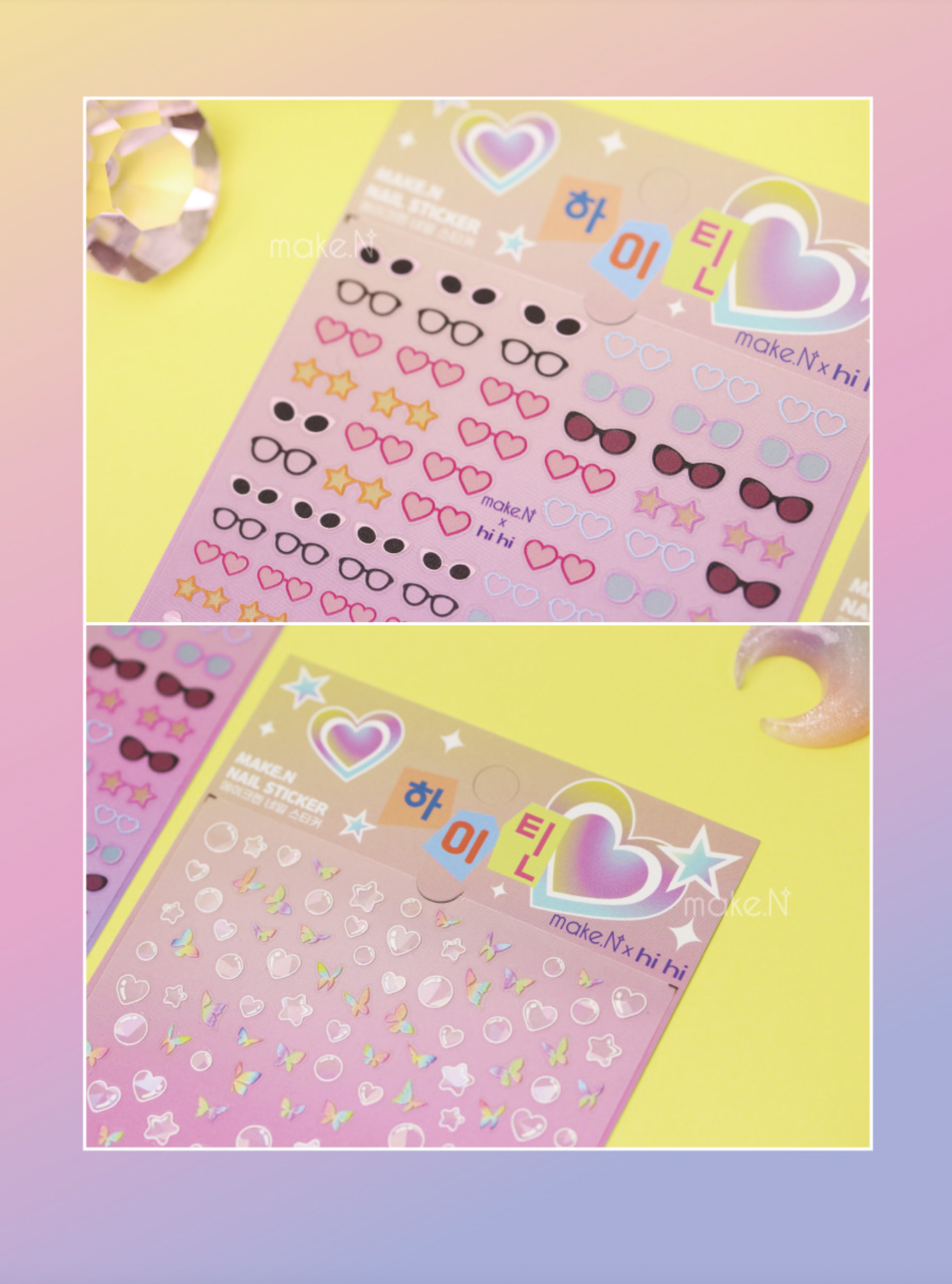 Make.NXHiHi High Teen Nail Stickers Make.NXHiHi High Teen Nail Stickers
