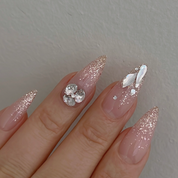NAILBAYO - Doi glitter gel BEIGE GOLD