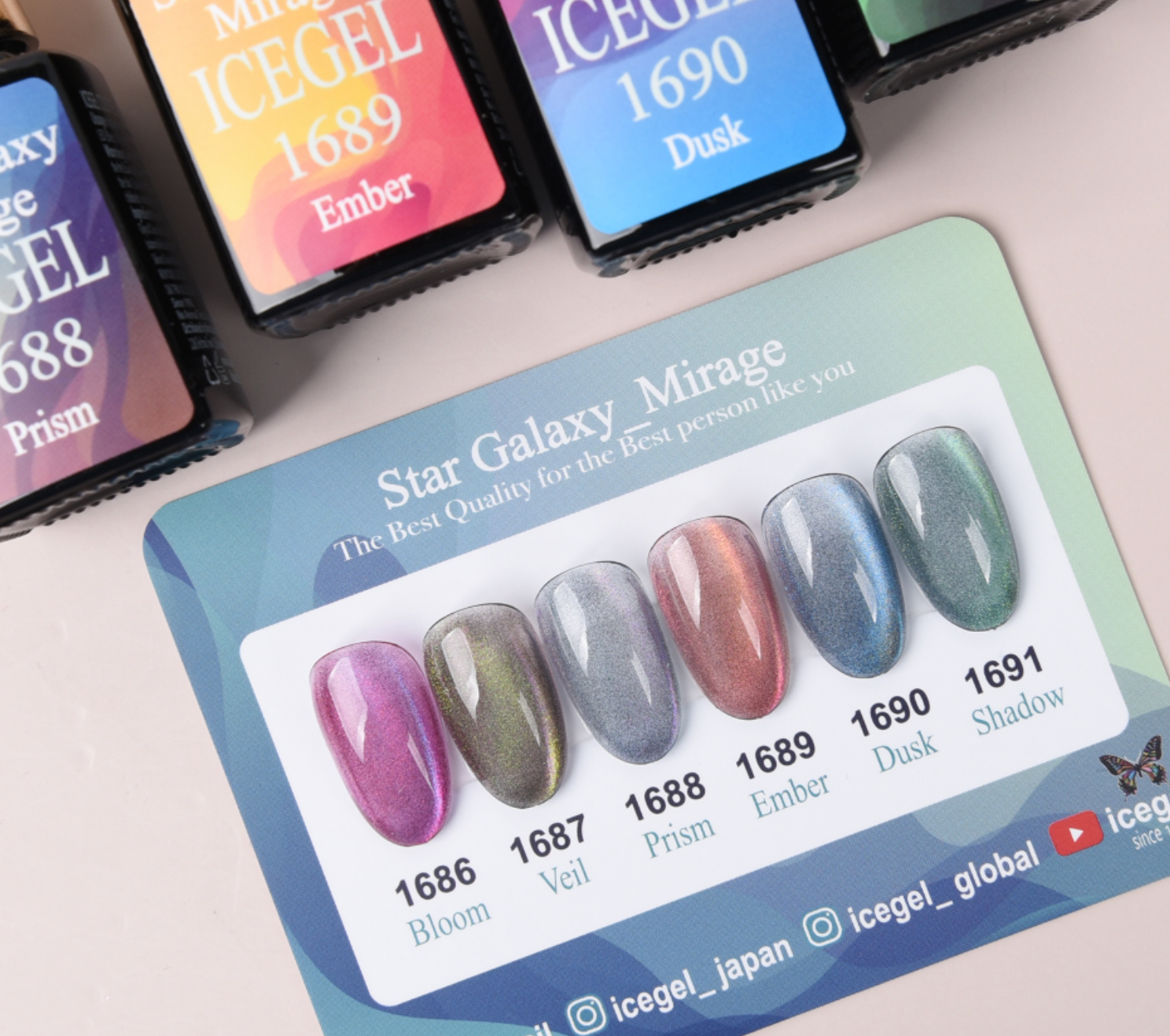 ICE GEL Star galaxy - Mirage