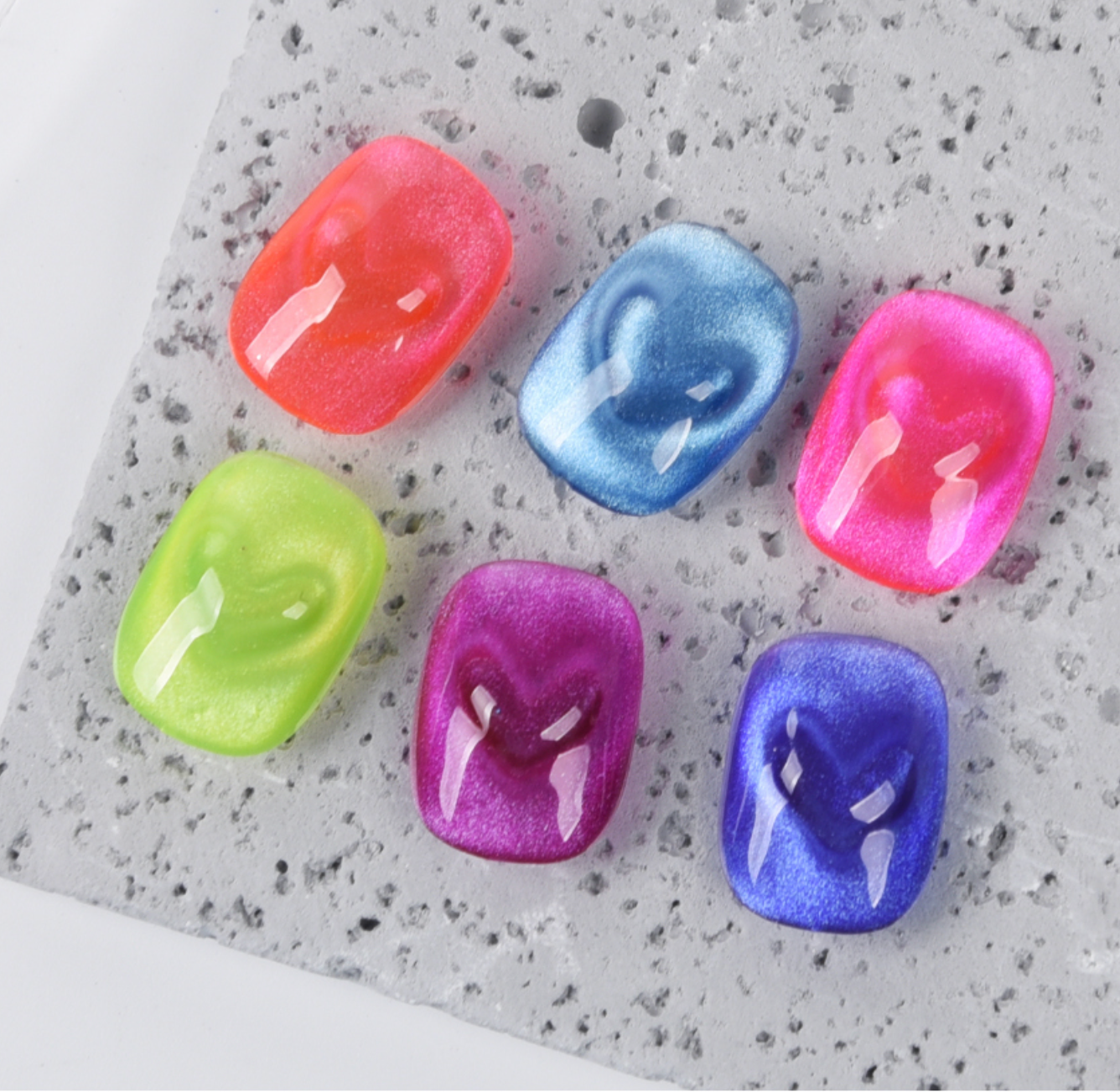 ICE GEL star galaxy - Neon glass | 6pc collection