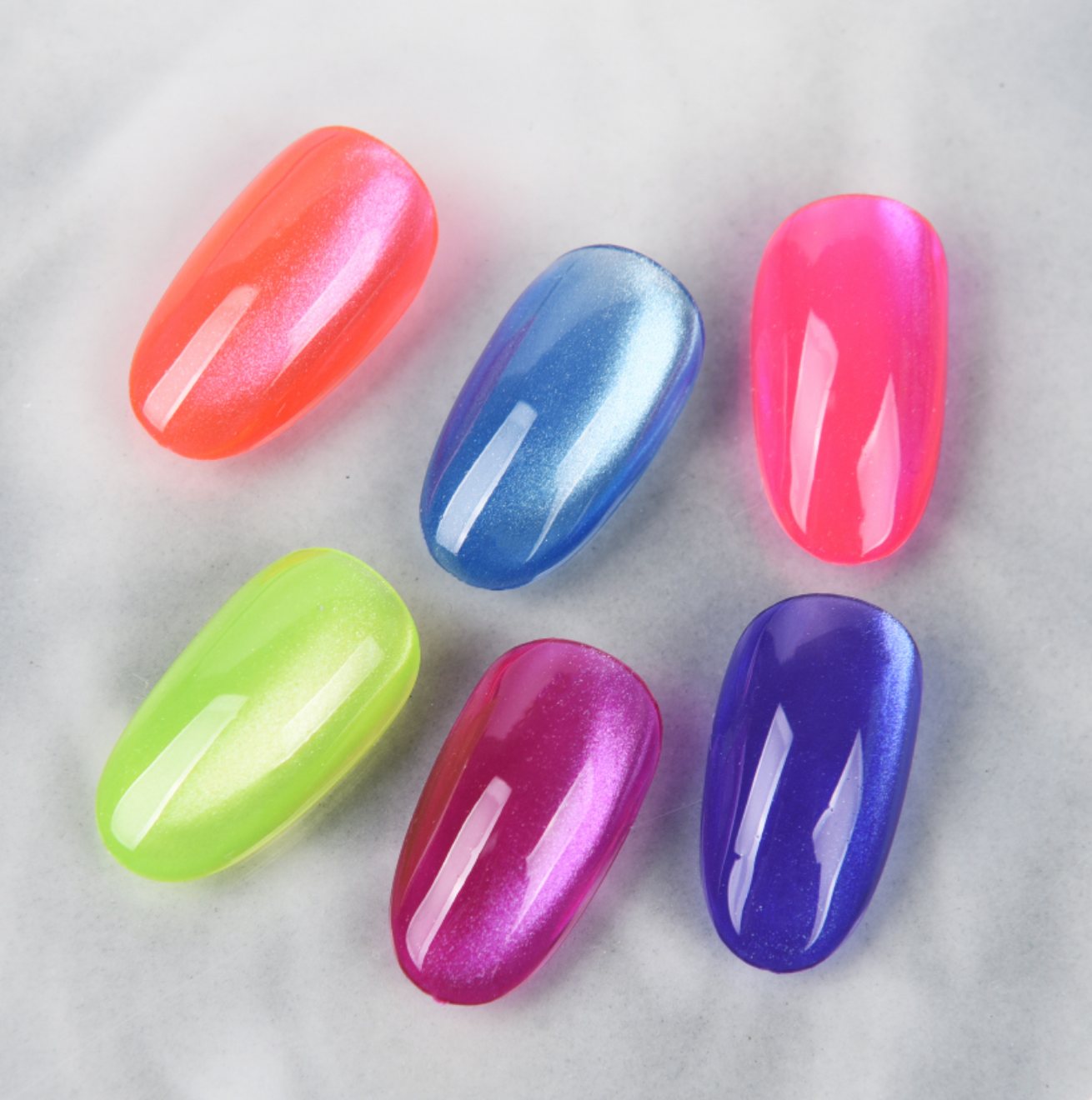 ICE GEL star galaxy - Neon glass | 6pc collection