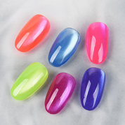 ICE GEL star galaxy - Neon glass | 6pc collection
